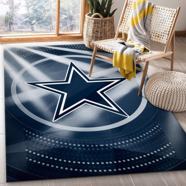 Dallas Cowboys Carpet Bath Rug Floor Rug Regtangle Carpet