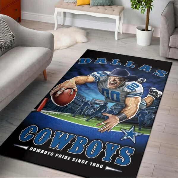 Dallas Cowboys Carpet Living Room Rug Floor Rug Regtangle Carpet