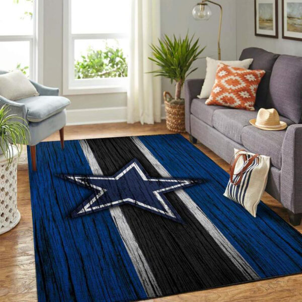 Dallas Cowboys Rug Bath Rug Floor Rug Regtangle Carpet