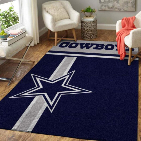 Dallas Cowboys Rug Bath Rug Floor Rug Regtangle Carpet