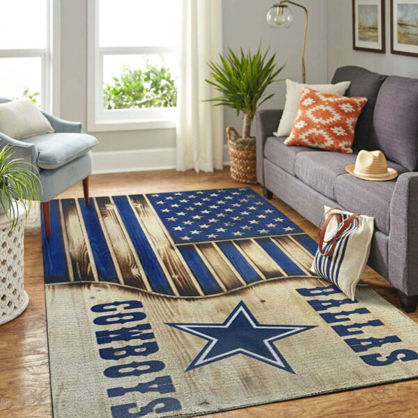 Dallas Cowboys Rug Bath Rug Floor Rug Regtangle Carpet