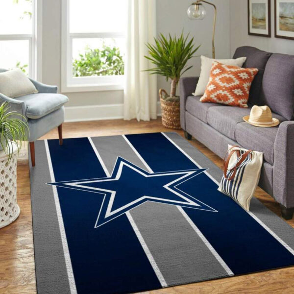 Dallas Cowboys Rug Bath Rug Floor Rug Regtangle Carpet