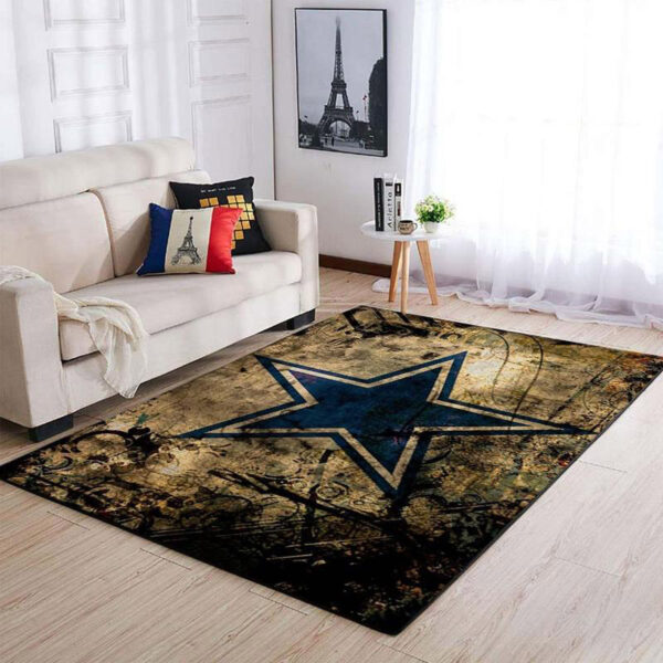 Dallas Cowboys Rug Bath Rug Floor Rug Regtangle Carpet