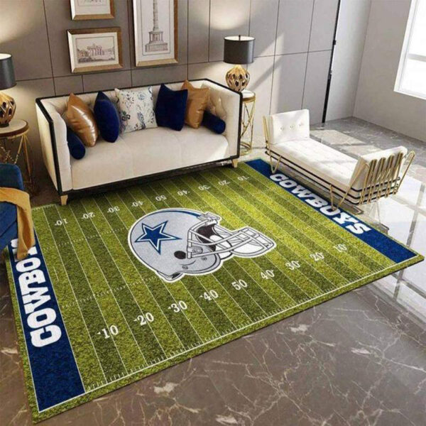 Dallas Cowboys Rug Bath Rug Floor Rug Regtangle Carpet