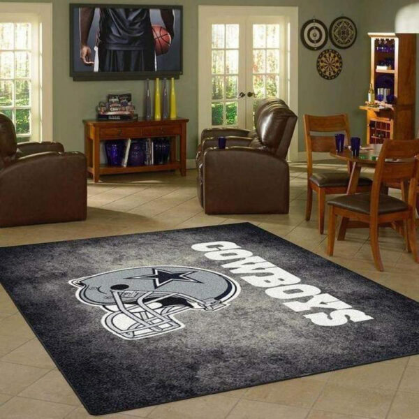 Dallas Cowboys Rug Bath Rug Floor Rug Regtangle Carpet