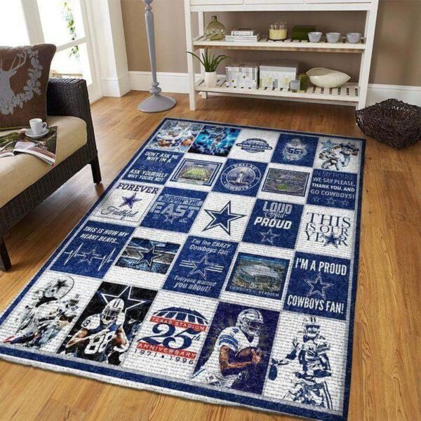Dallas Cowboys Rugs Bath Rug Floor Rug Regtangle Carpet