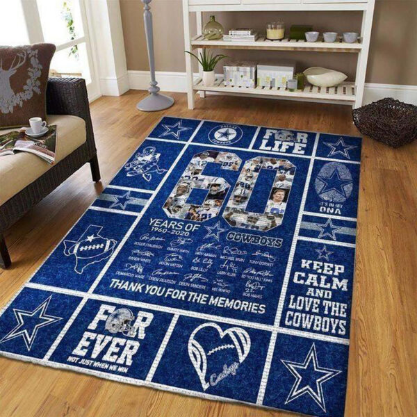 Dallas Cowboys Rugs Bath Rug Floor Rug Regtangle Carpet