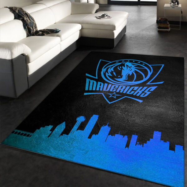 Dallas Mavericks Rug Living Room Carpet Regtangle Carpet Floor Decor