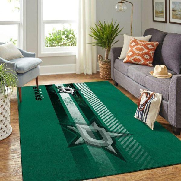 Dallas Stars Rug Living Room Carpet Regtangle Carpet Floor Decor