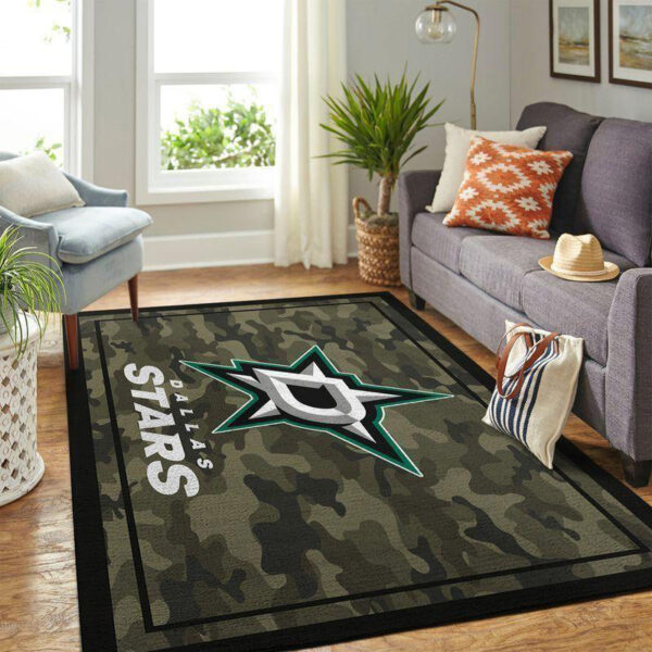 Dallas Stars Rug Living Room Carpet Regtangle Carpet Floor Decor