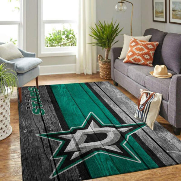 Dallas Stars Rug Living Room Carpet Regtangle Carpet Floor Decor
