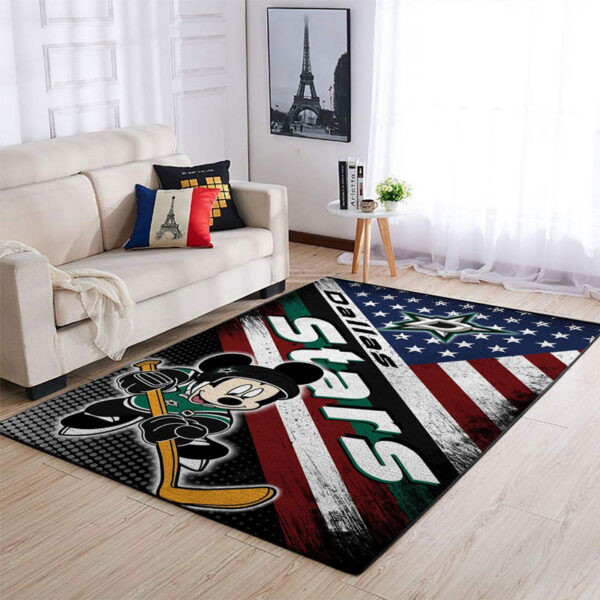 Dallas Stars Rug Living Room Carpet Regtangle Carpet Floor Decor