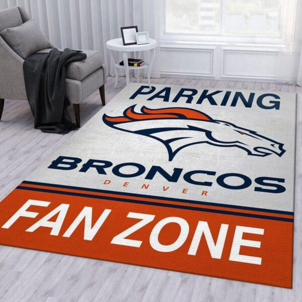 Denver Broncos Carpet Living Room Rug Floor Rug Regtangle Carpet