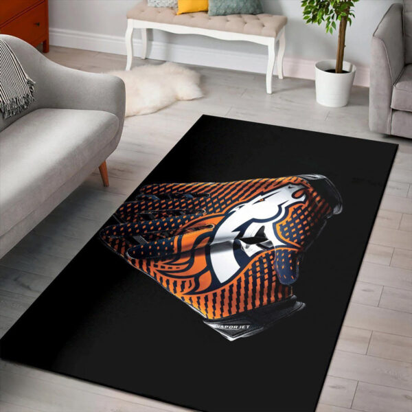 Denver Broncos Rug Living Room Rug Floor Rug Regtangle Carpet