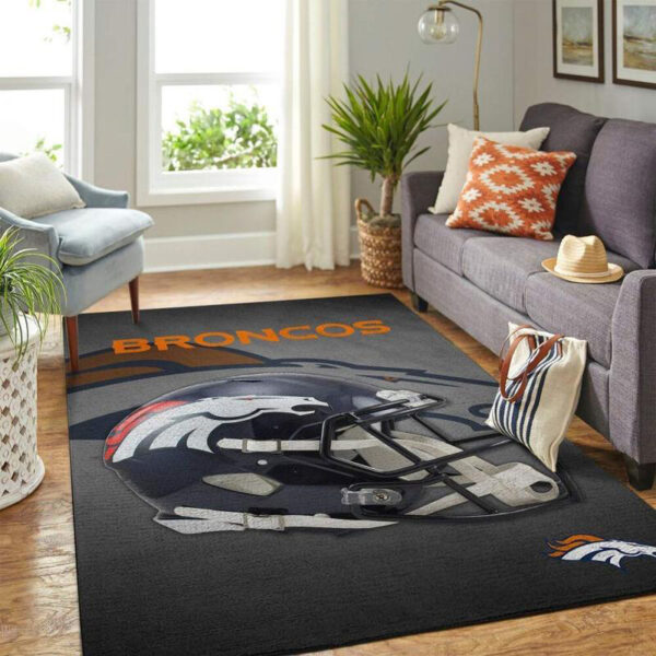 Denver Broncos Rugs Living Room Rug Floor Rug Regtangle Carpet