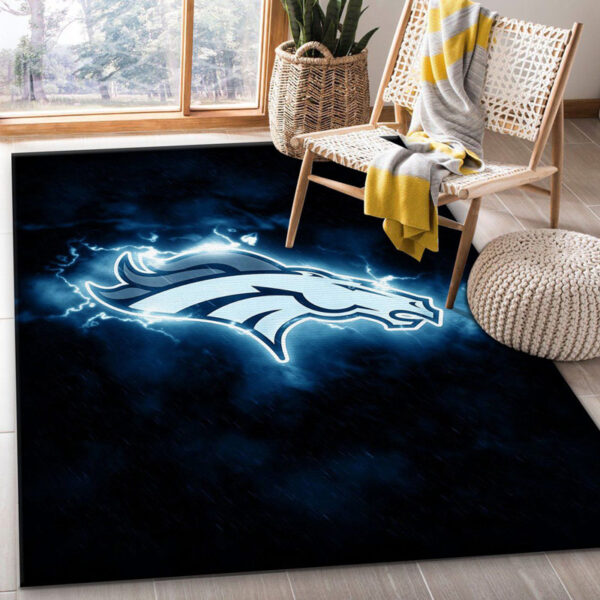 Denver Broncos Rugs Living Room Rug Floor Rug Regtangle Carpet