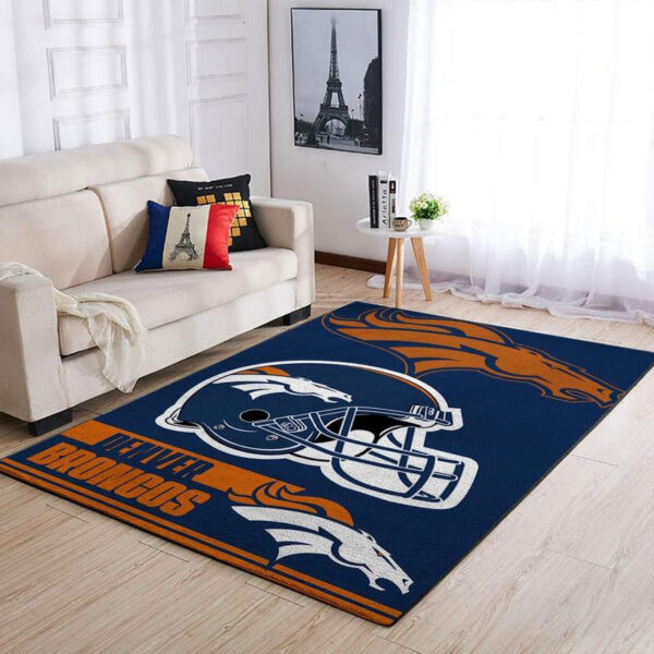 Denver Broncos Rugs Living Room Rug Floor Rug Regtangle Carpet