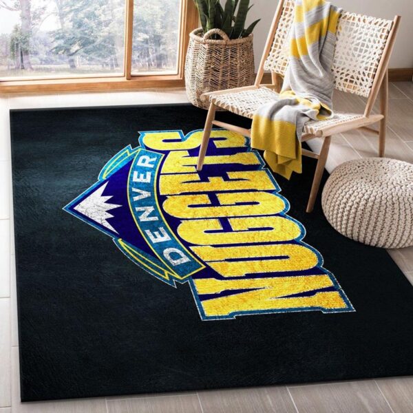 Denver Nuggets Rug Living Room Carpet Regtangle Carpet Floor Decor