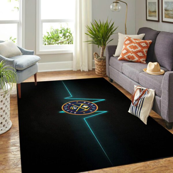 Denver Nuggets Rug Living Room Carpet Regtangle Carpet Floor Decor