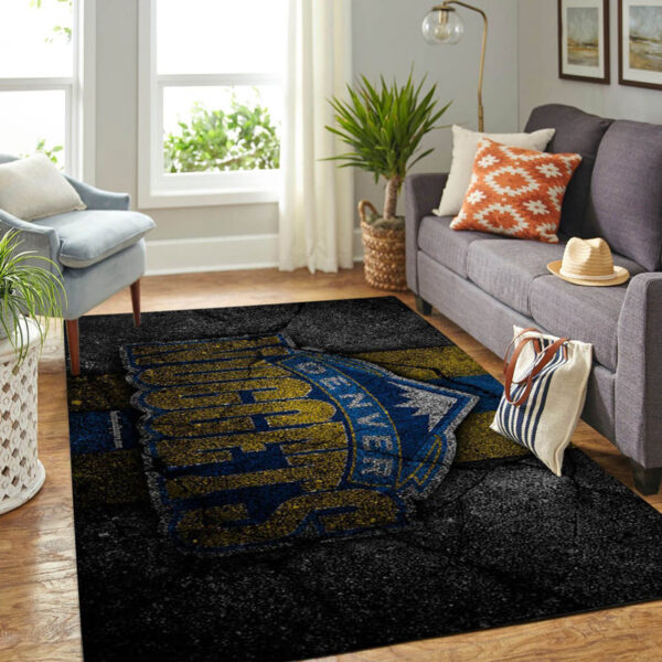 Denver Nuggets Rug Living Room Carpet Regtangle Carpet Floor Decor