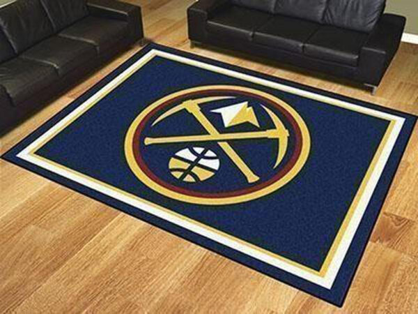 Denver Nuggets Rug Living Room Carpet Regtangle Carpet Floor Decor