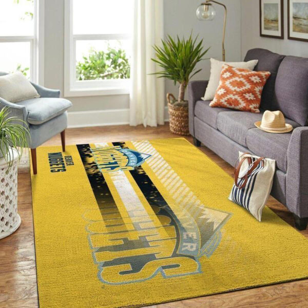 Denver Nuggets Rug Living Room Carpet Regtangle Carpet Floor Decor