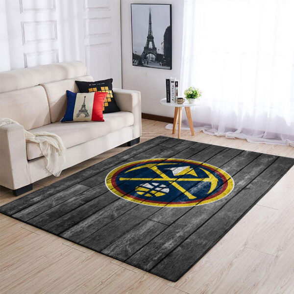 Denver Nuggets Rug Living Room Carpet Regtangle Carpet Floor Decor