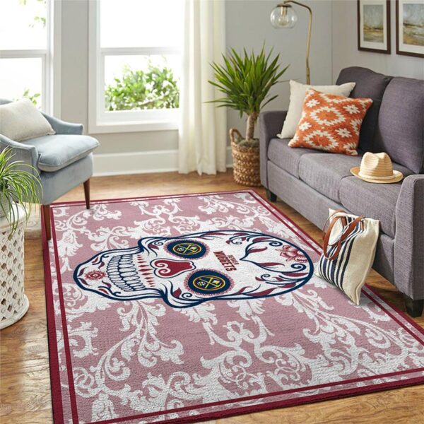 Denver Nuggets Rug Living Room Carpet Regtangle Carpet Floor Decor
