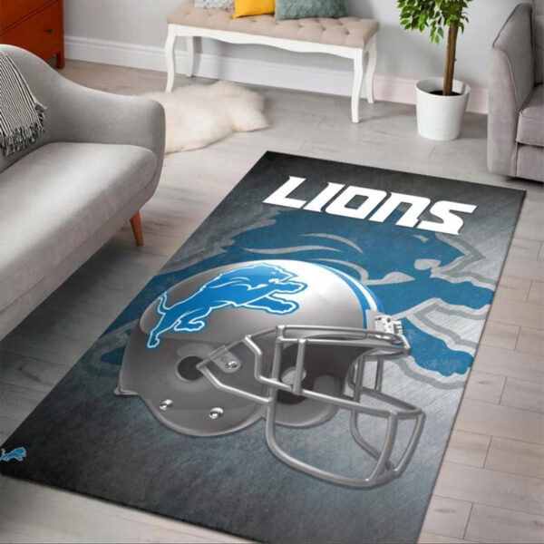 Detroit Lions Rugs Living Room Rug Floor Rug Regtangle Carpet