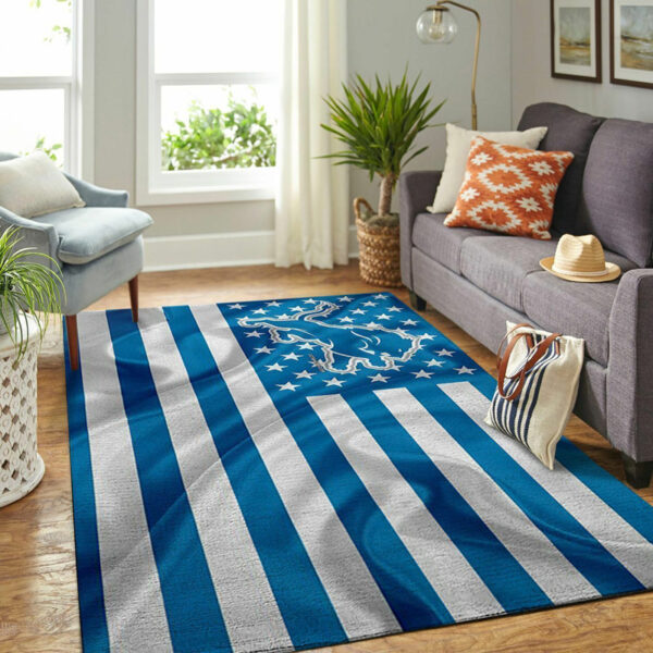 Detroit Lions Rugs Living Room Rug Floor Rug Regtangle Carpet