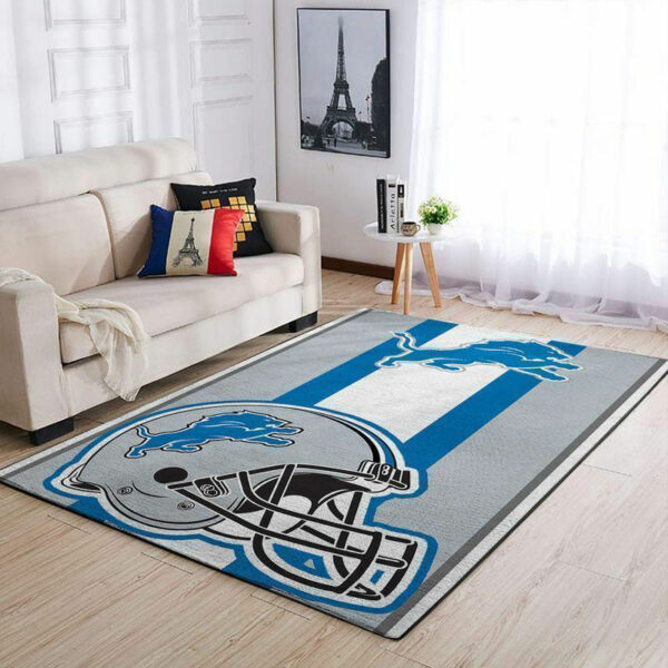 Detroit Lions Rugs Living Room Rug Floor Rug Regtangle Carpet