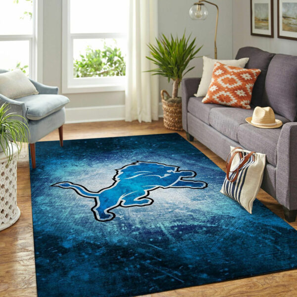 Detroit Lions Rugs Living Room Rug Floor Rug Regtangle Carpet
