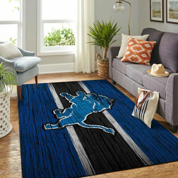 Detroit Lions Rugs Living Room Rug Floor Rug Regtangle Carpet