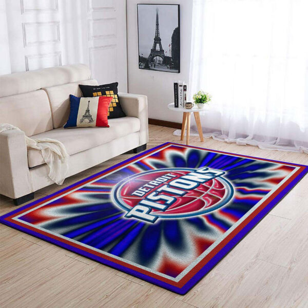 Detroit Pistons Rug Living Room Carpet Regtangle Carpet Floor Decor