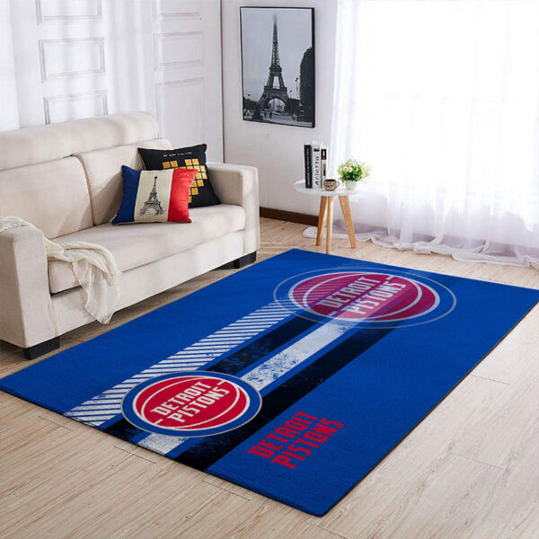 Detroit Pistons Rug Living Room Carpet Regtangle Carpet Floor Decor