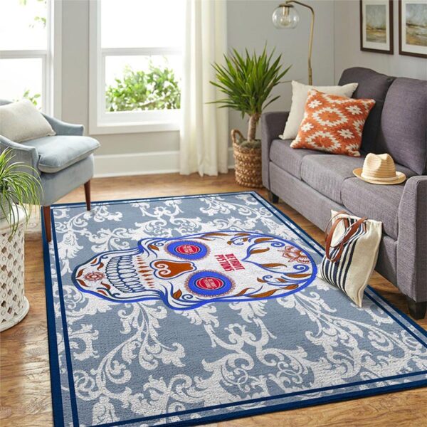 Detroit Pistons Rug Living Room Carpet Regtangle Carpet Floor Decor