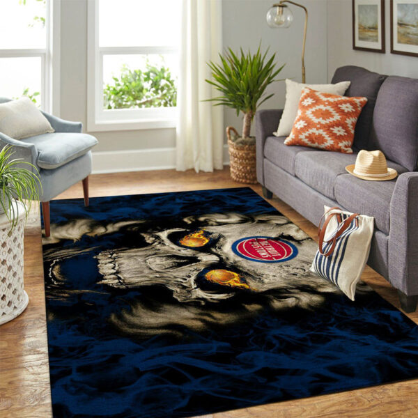 Detroit Pistons Rug Living Room Carpet Regtangle Carpet Floor Decor