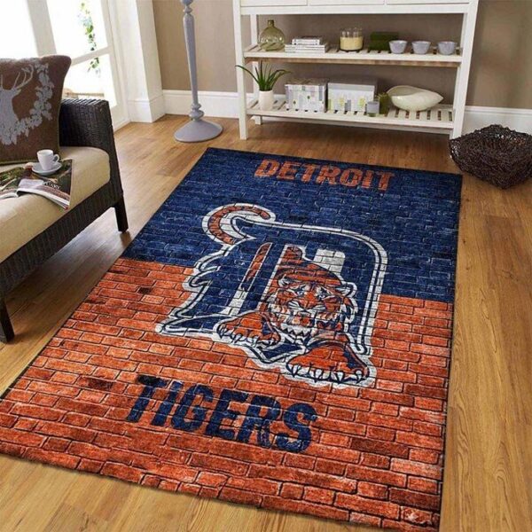 Detroit Tigers Rug Living Room Carpet Regtangle Carpet Floor Decor