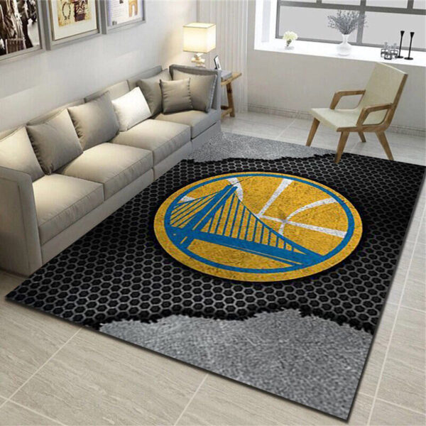Golden State Warriors Rug Living Room Carpet Regtangle Carpet Floor Decor