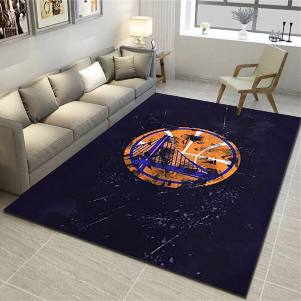 Golden State Warriors Rug Living Room Carpet Regtangle Carpet Floor Decor