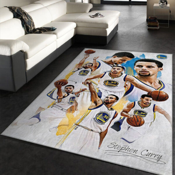 Golden State Warriors Rug Living Room Carpet Regtangle Carpet Floor Decor