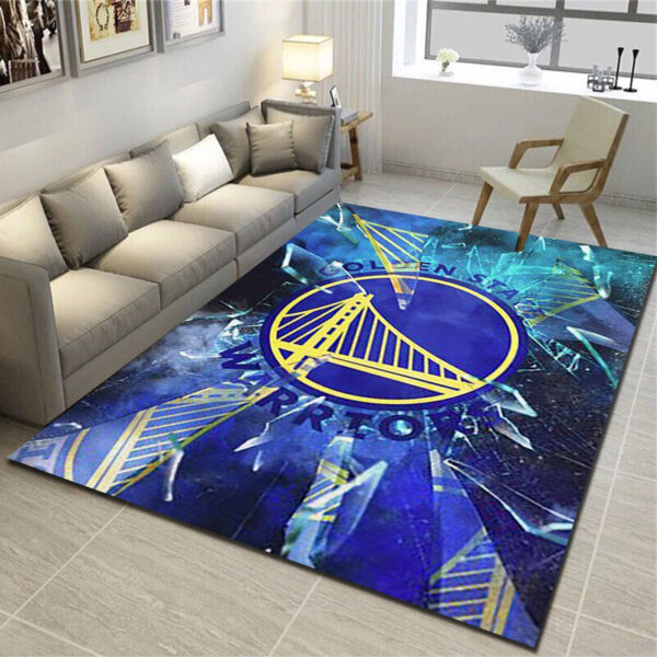 Golden State Warriors Rug Living Room Carpet Regtangle Carpet Floor Decor
