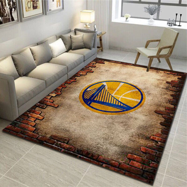 Golden State Warriors Rug Living Room Carpet Regtangle Carpet Floor Decor