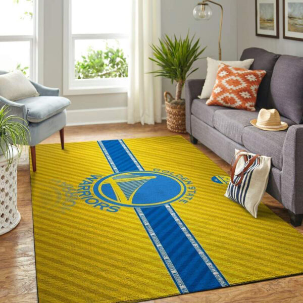 Golden State Warriors Rug Living Room Carpet Regtangle Carpet Floor Decor
