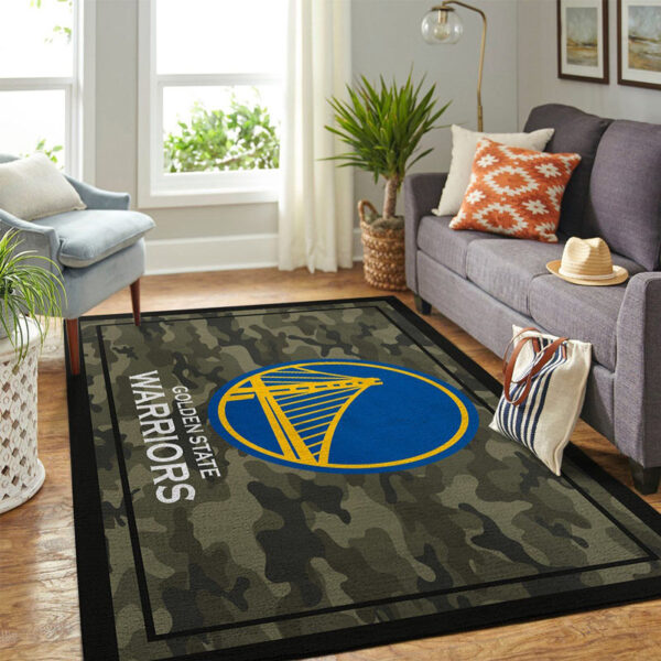 Golden State Warriors Rug Living Room Carpet Regtangle Carpet Floor Decor