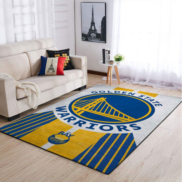 Golden State Warriors Rug Living Room Carpet Regtangle Carpet Floor Decor