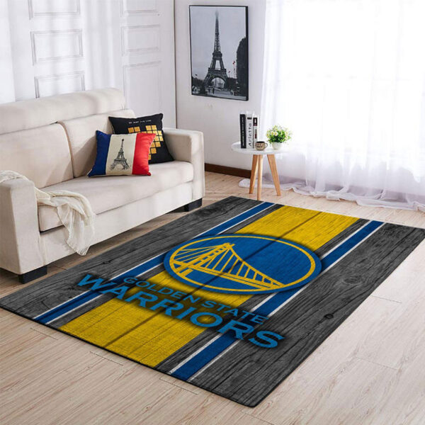 Golden State Warriors Rug Living Room Carpet Regtangle Carpet Floor Decor