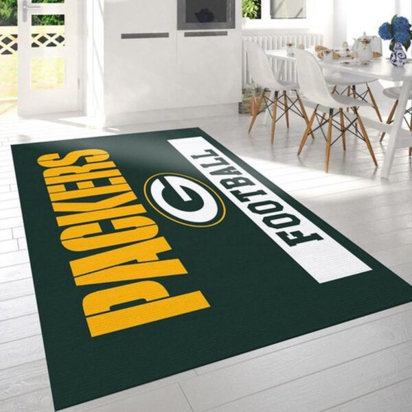 Green Bay Packers Area Rug Bath Rug Floor Rug Regtangle Carpet