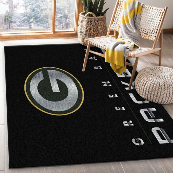 Green Bay Packers Area Rug Bath Rug Floor Rug Regtangle Carpet