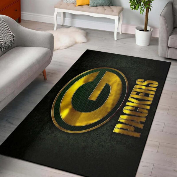 Green Bay Packers Area Rug Living Room Rug Floor Rug Regtangle Carpet